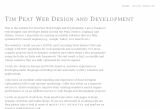 Tim Peat Web Design & Development